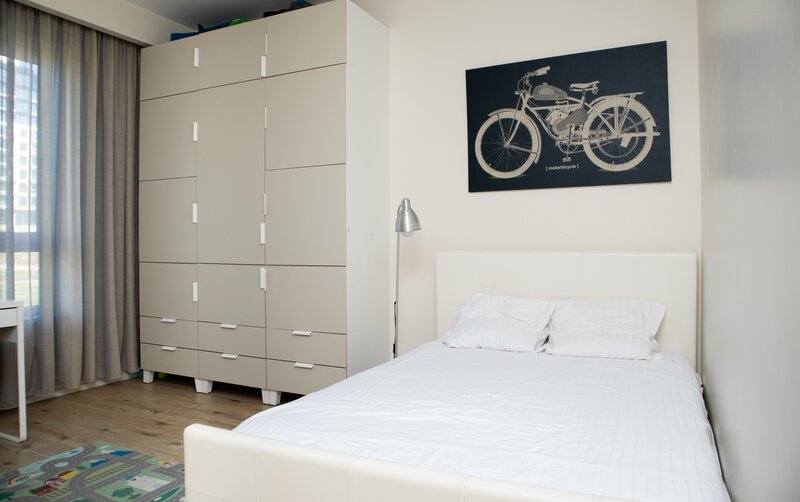 Barbu Vacarescu, apartament 3 camere, parcare subterana, TVA inclus.