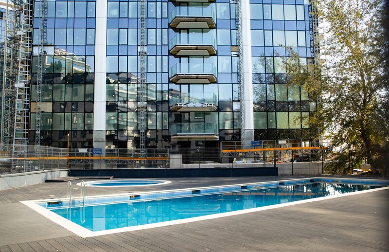 Barbu Vacarescu, apartament 3 camere, parcare subterana, TVA inclus.